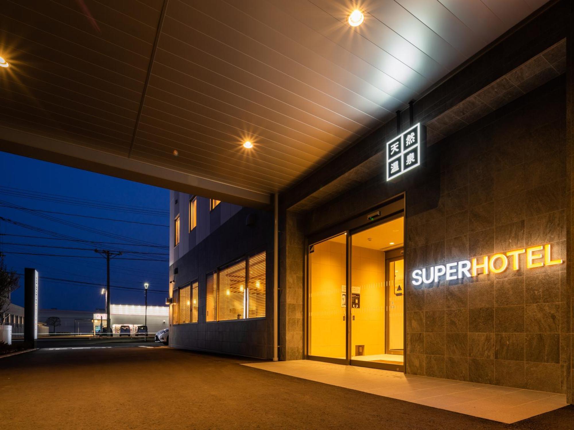 Super Hotel Yahaba Station East Exit Екстер'єр фото