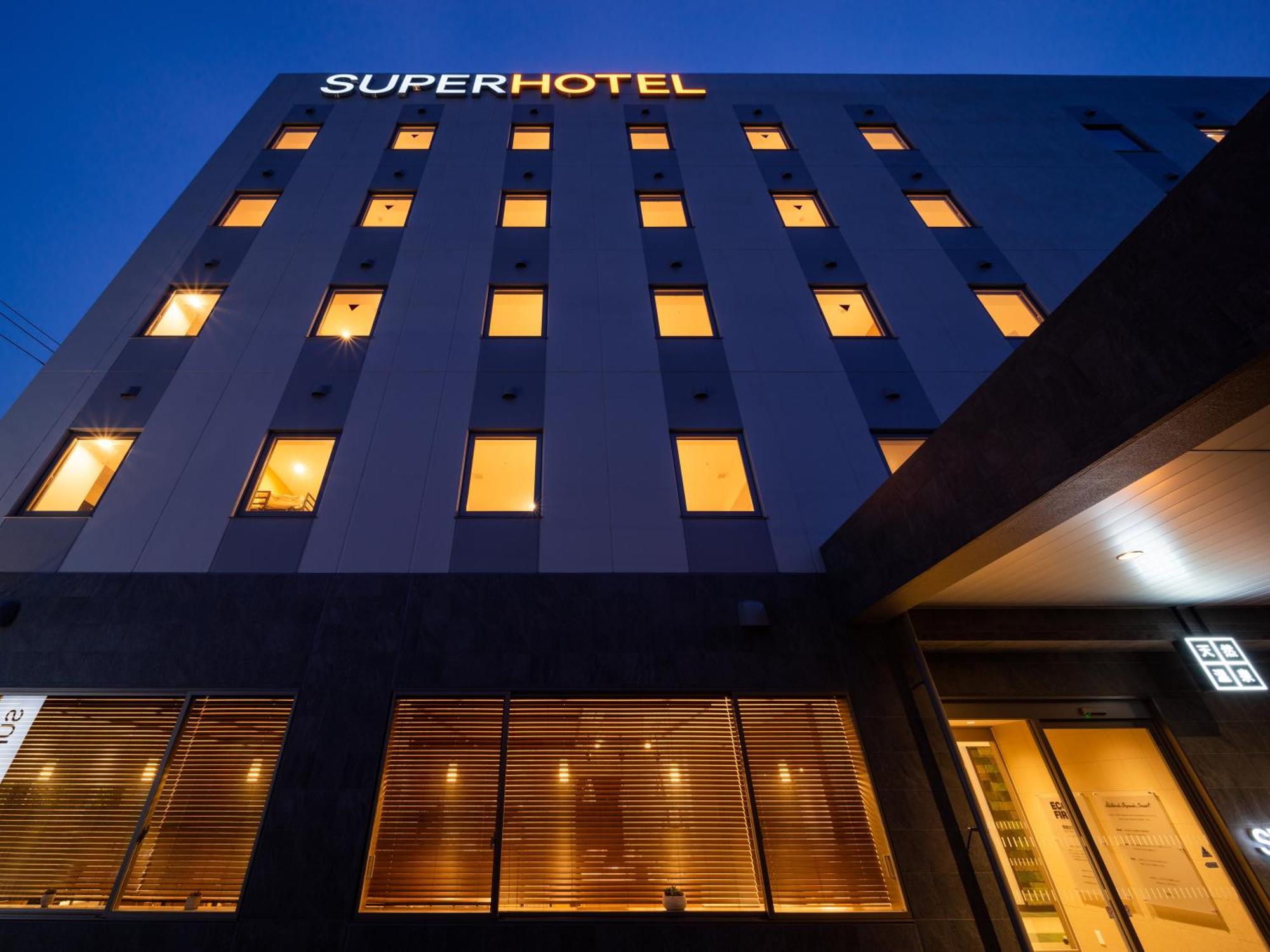 Super Hotel Yahaba Station East Exit Екстер'єр фото